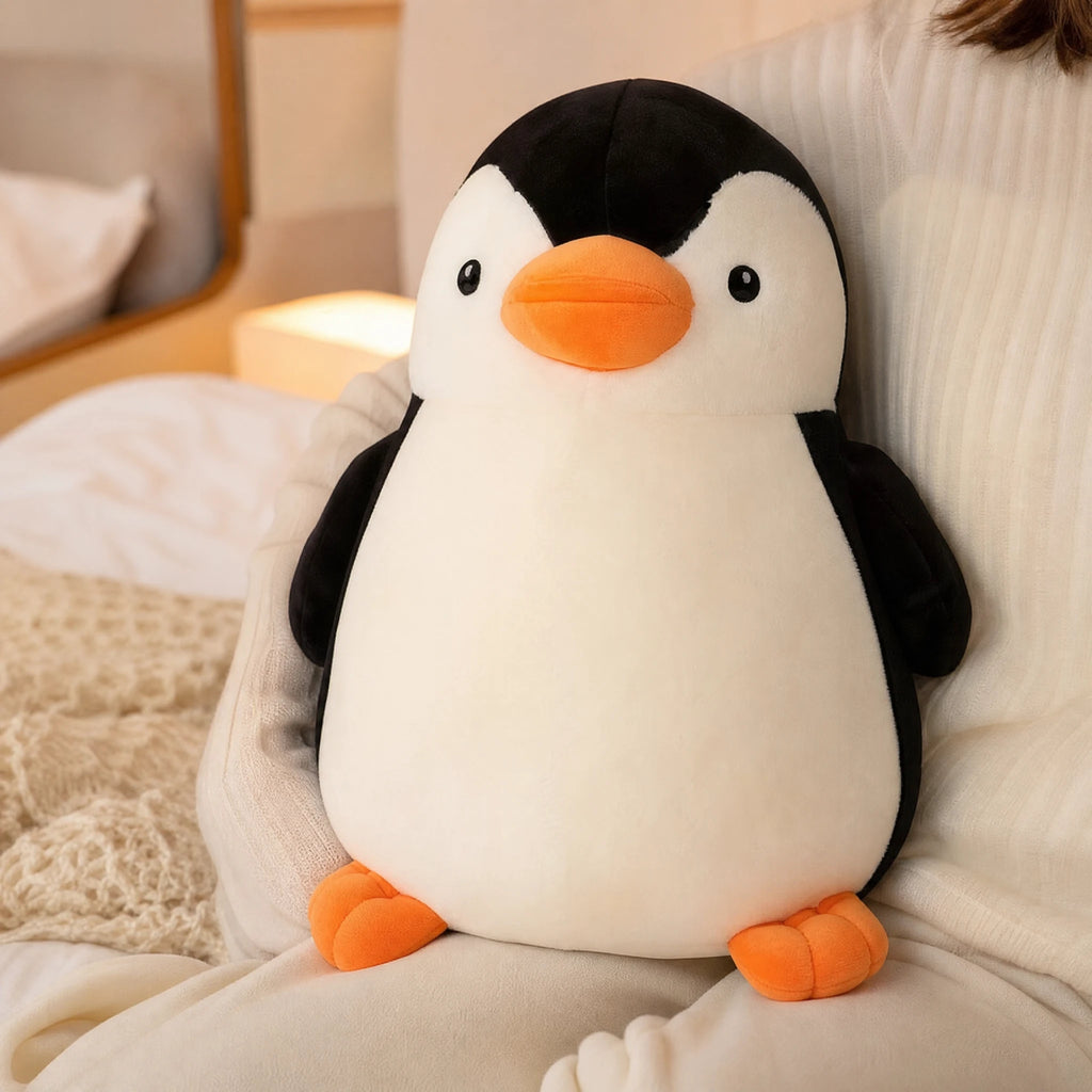 Penguin Plush with Round Belly and Soft Cotton Fill - Utilisation du produit