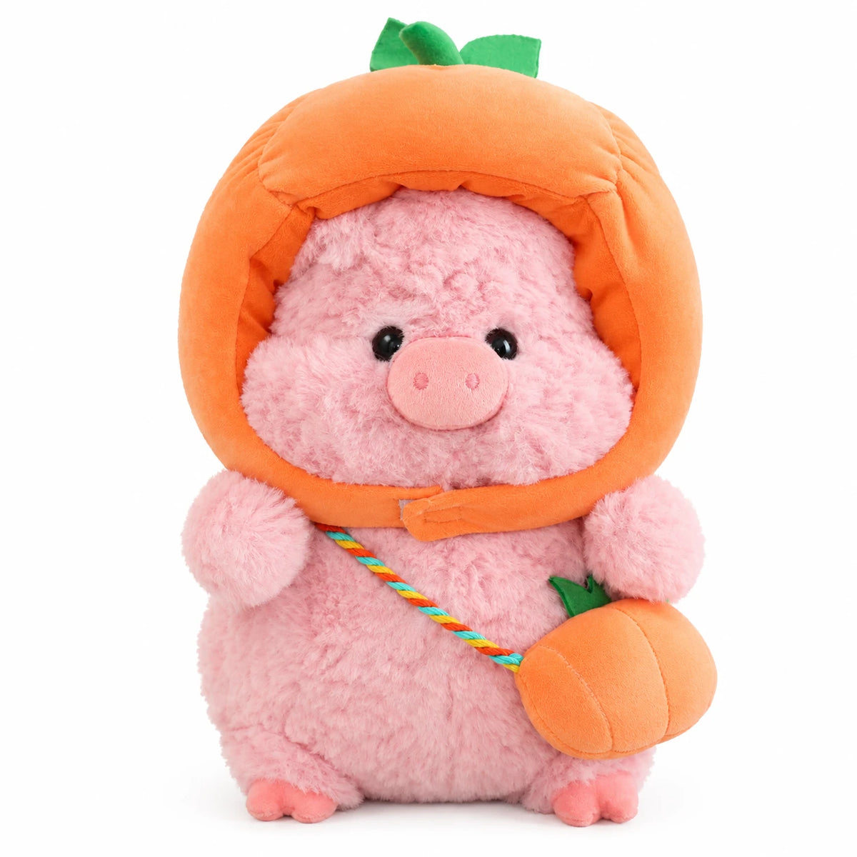 Pig Plush in Vegetable Costume Design - Pumpkin / 12.5in / 32cm … (2 tailles)
