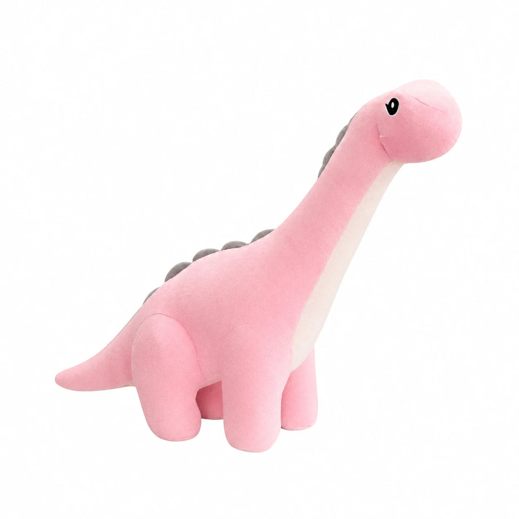Pink Dinosaur Plush with Long Neck and Soft Cotton Body - 12.5in / 32cm … (4 tailles)