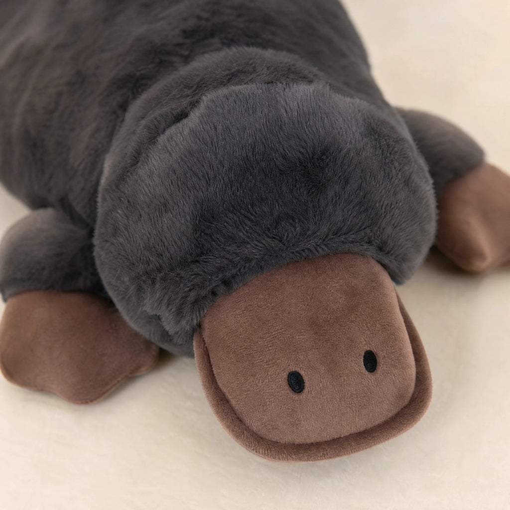 Platypus Plush, Giant Fluffy Stuffed Animal with Soft Cotton - Détail matière
