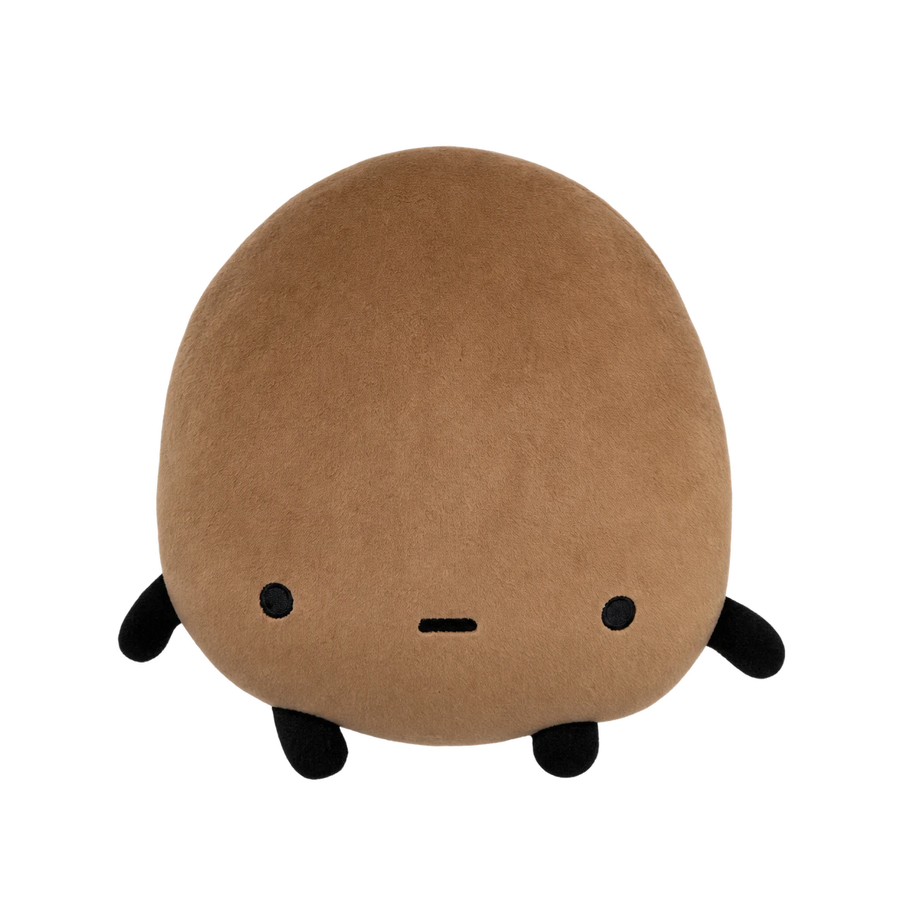 Potato Plush Pillow with Minimalist Kawaii Design - 17.5in / 45cm … (4 tailles)