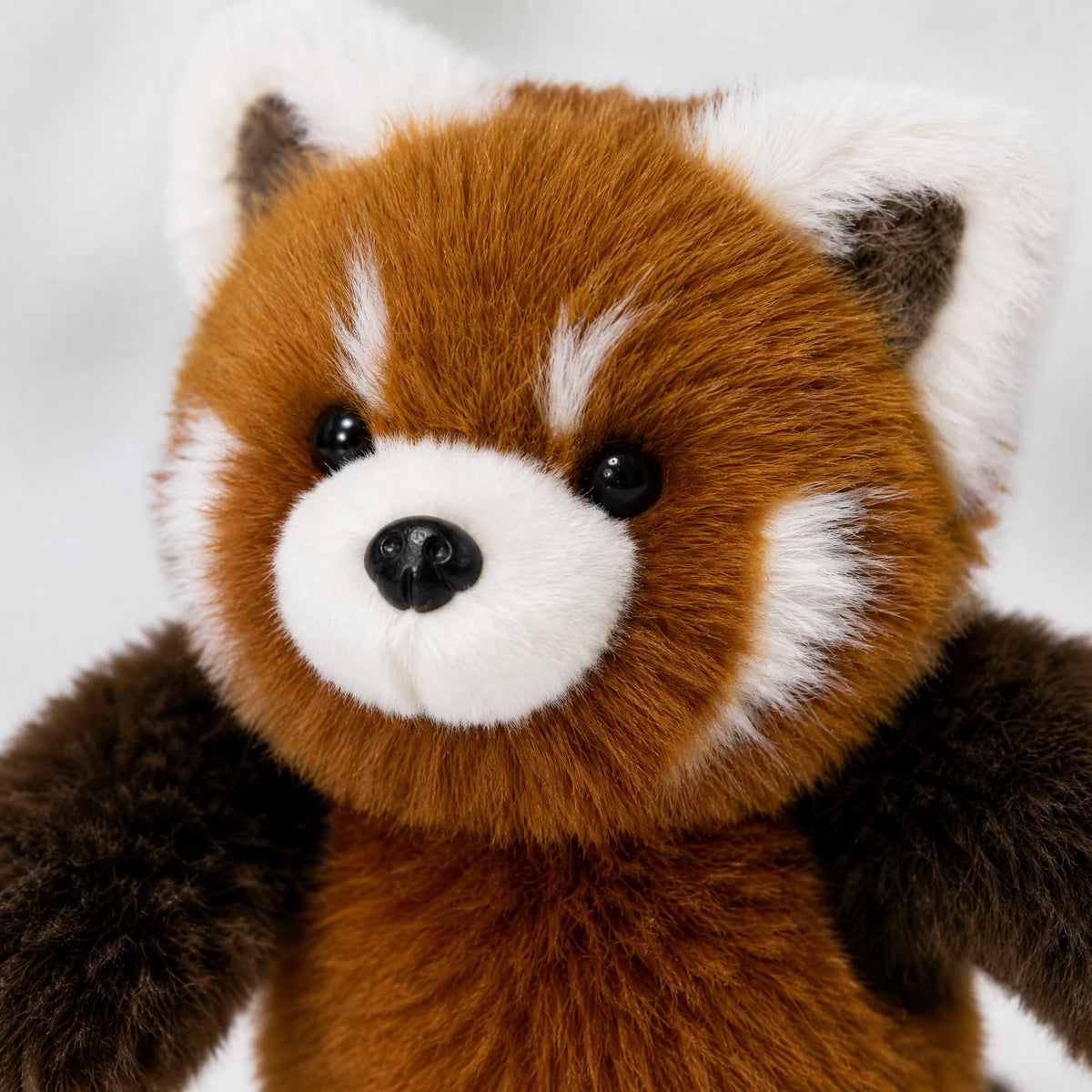 Red Panda Plush with Running Motion and Soft Fur - Détail matière