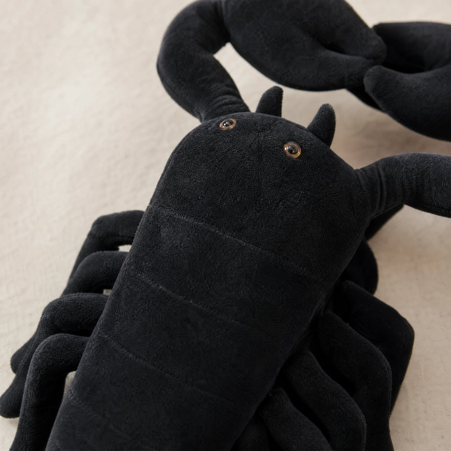 Scorpion Plush Toy, Black Soft Stuffed Animal - Détail matière
