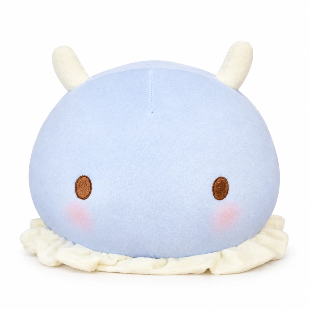 Sea Snail Plush with Soft Tentacles and Round Design - Blue / 16in / 40cm · Blue / 20in / 50cm