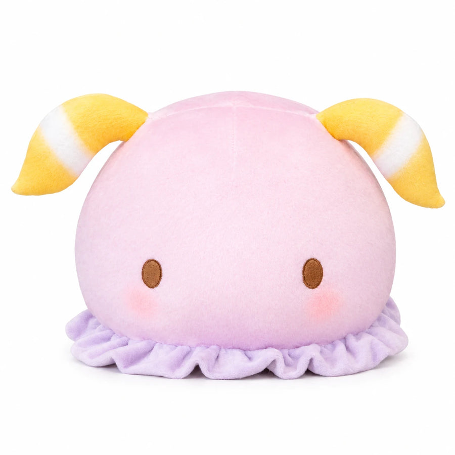 Sea Snail Plush with Soft Tentacles and Round Design - Pink / 16in / 40cm · Pink / 20in / 50cm