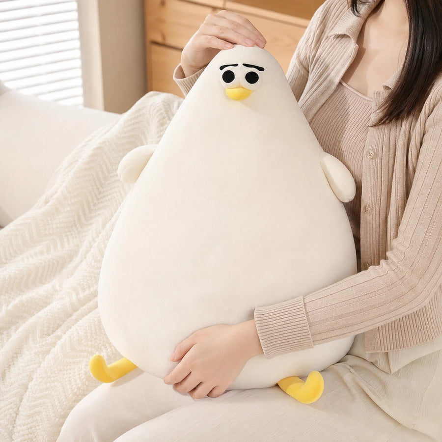 Seagull Plush Toy with Chubby Rounded Design - Utilisation du produit