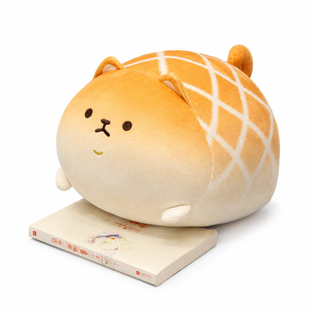 Shiba Inu Plush Shaped Like a Pineapple Bun - 12in / 30cm / Brown … (3 tailles)