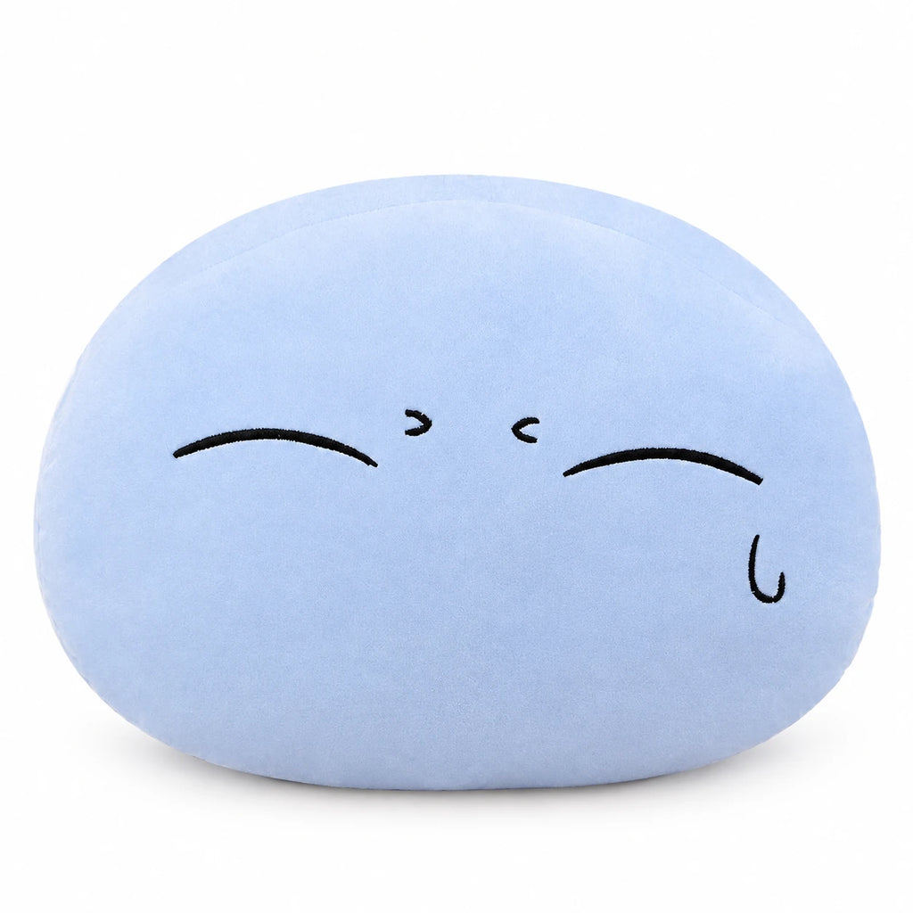 Slime Plush Cushion with Cute Facial Expressions - Shy / 10in / 25cm … (3 tailles)