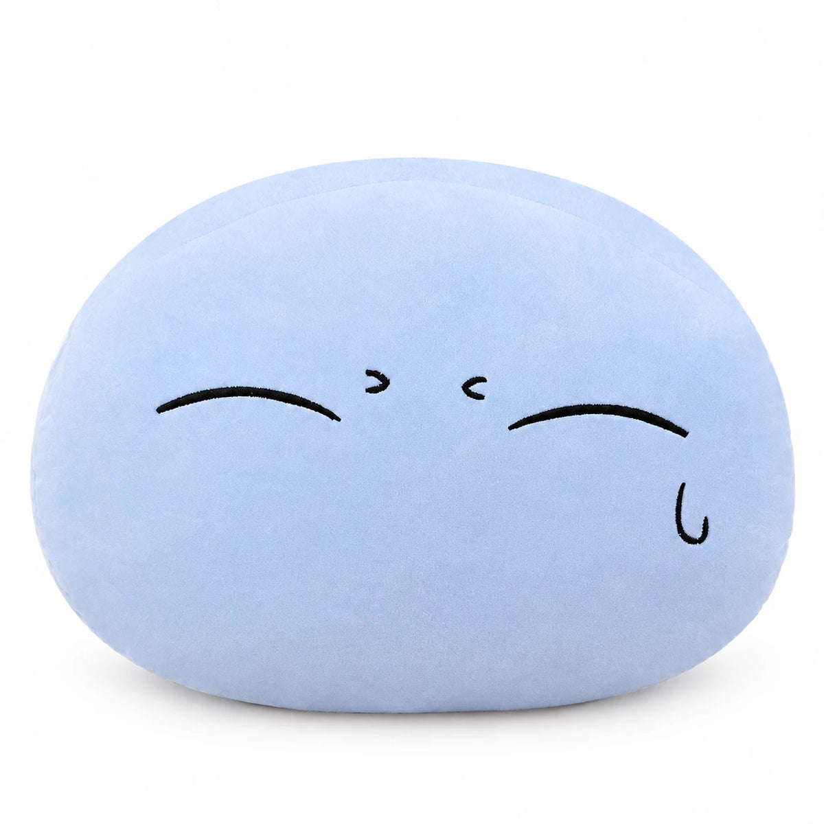 Slime Plush Cushion with Cute Facial Expressions - Shy / 10in / 25cm … (3 tailles)