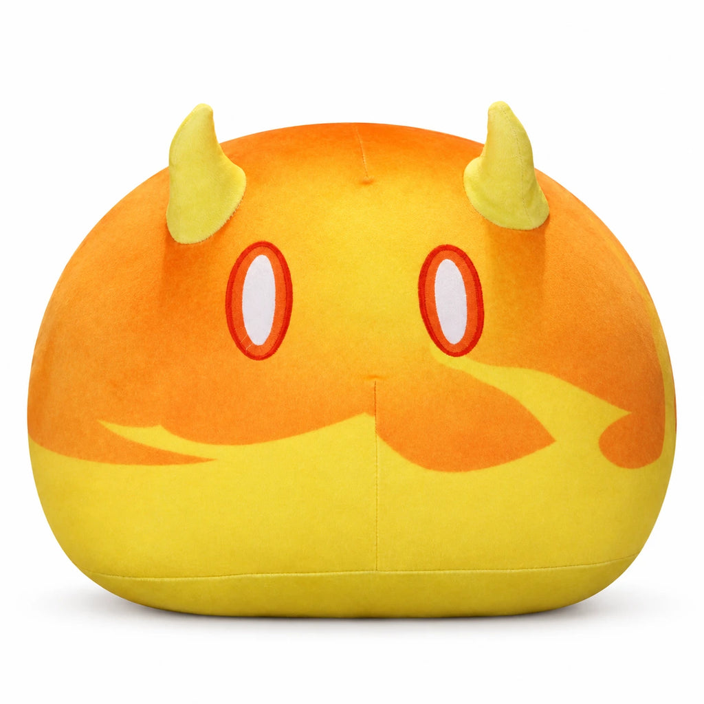 Slime Plush Toy with Elemental Design and Squishy Texture - Fire / 12in / 30cm … (3 tailles)