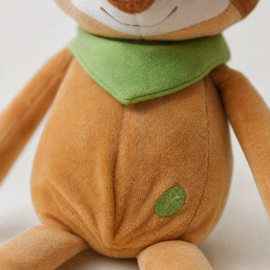 Sloth Plush Nightlight with Music and Soft Glow - Détail matière
