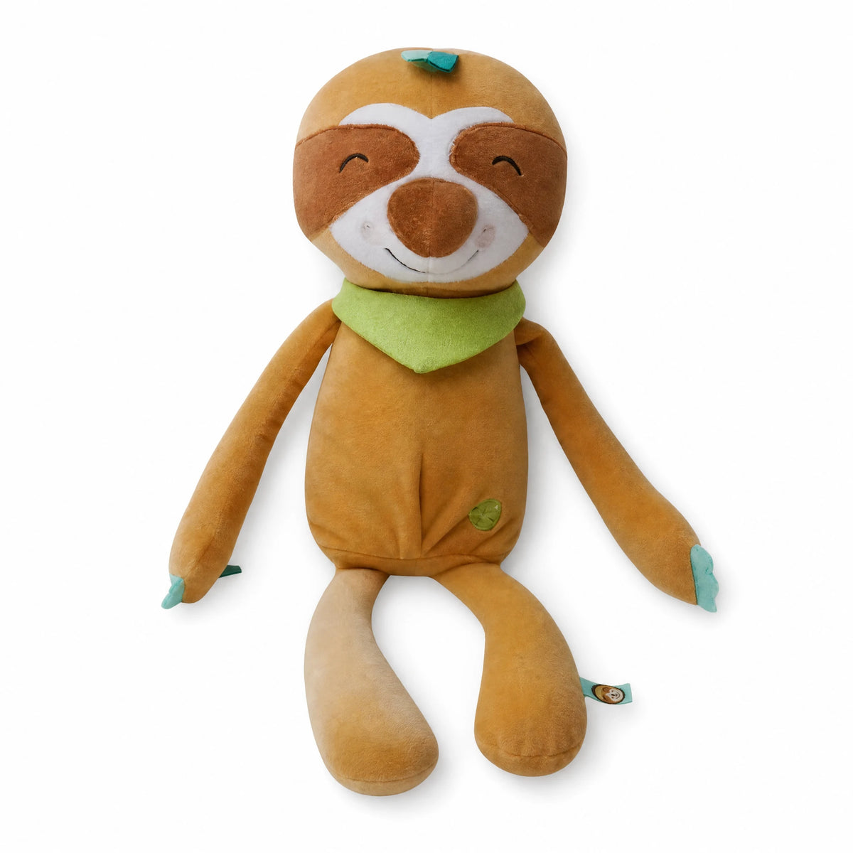 Sloth Plush Nightlight with Music and Soft Glow - Fond blanc