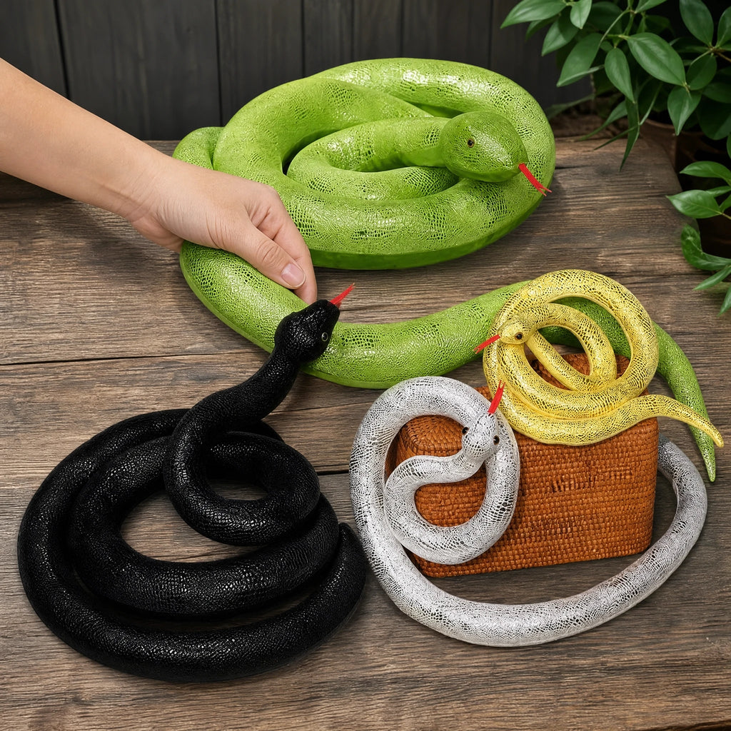Snake Plush Toy – Oversized Shiny Design - Utilisation du produit