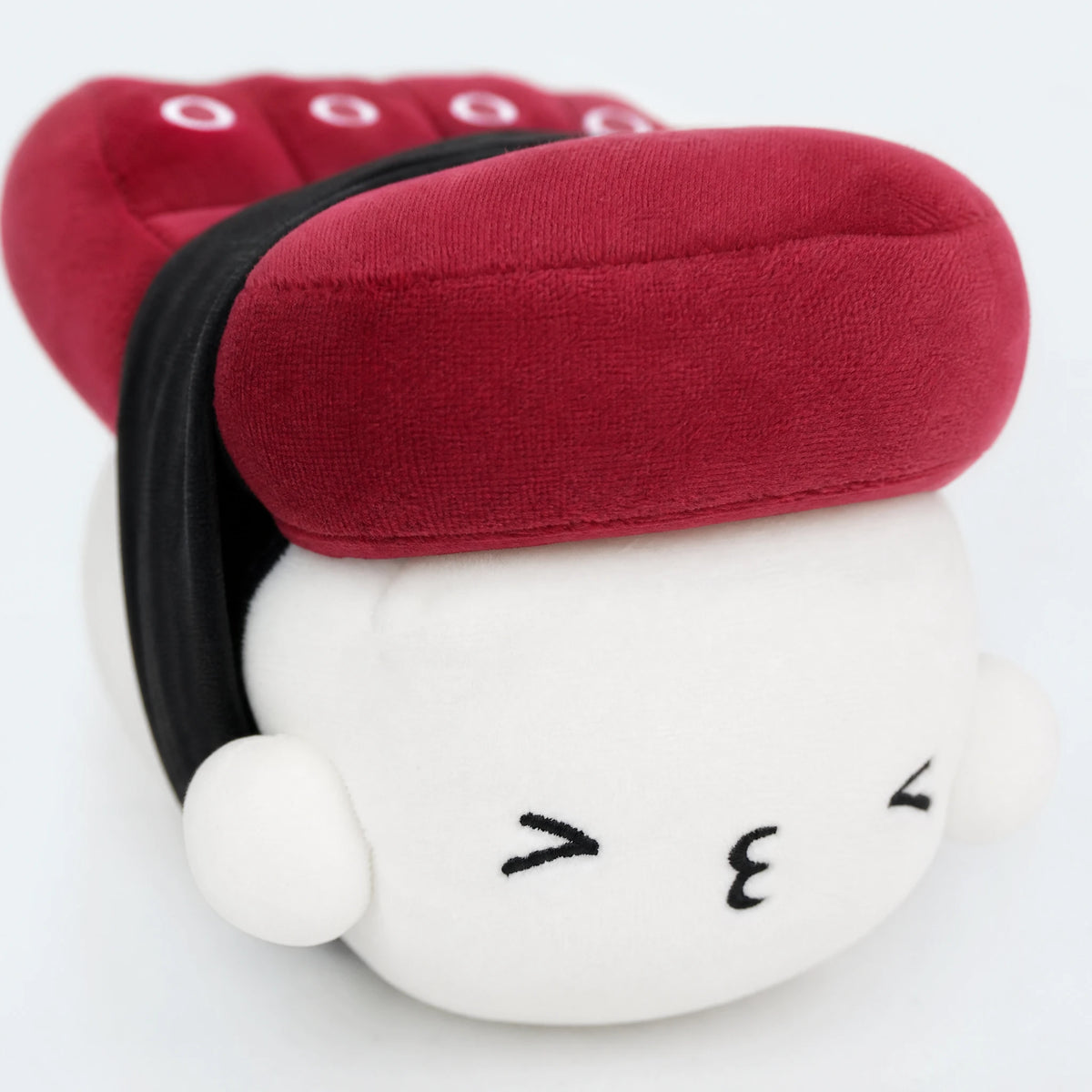 Sushi Plush Pillow with Squid Character Design - Détail matière