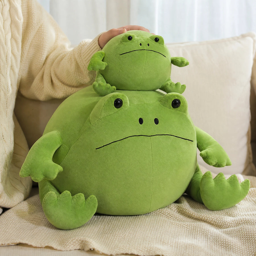 Toad Plush - Round Bean-Shaped Huggable Stuffed Animal - Utilisation du produit