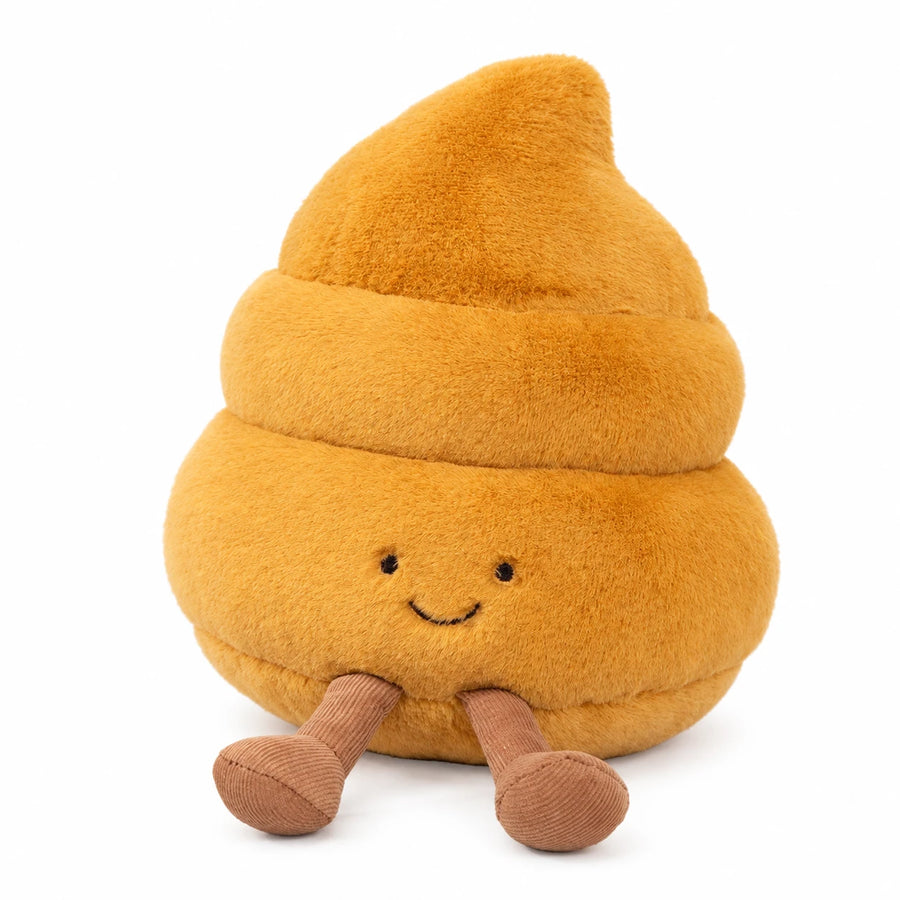 Toilet Plush Toy Collection with Smiling Characters - Poop