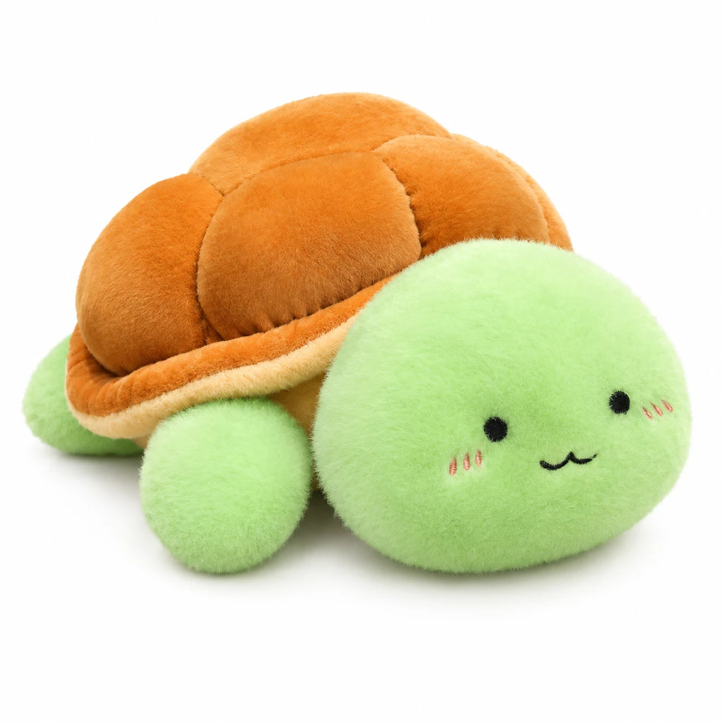 Turtle Plush - Soft Mochi-Style Cuddle Companion - Green / 8in / 20cm … (3 tailles)
