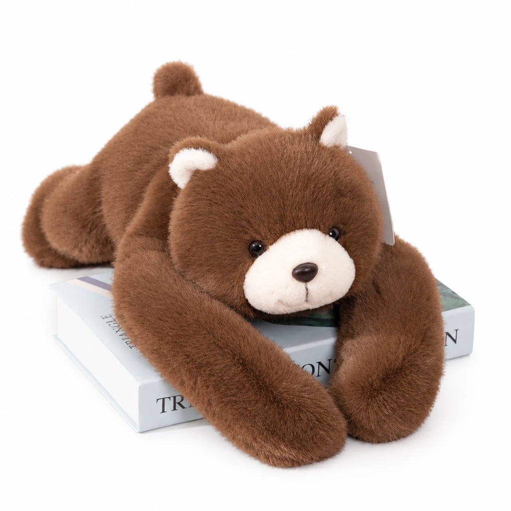 Weighted Bear Plush with Long Hugging Arms - 12in / 30cm · 17.5in / 45cm