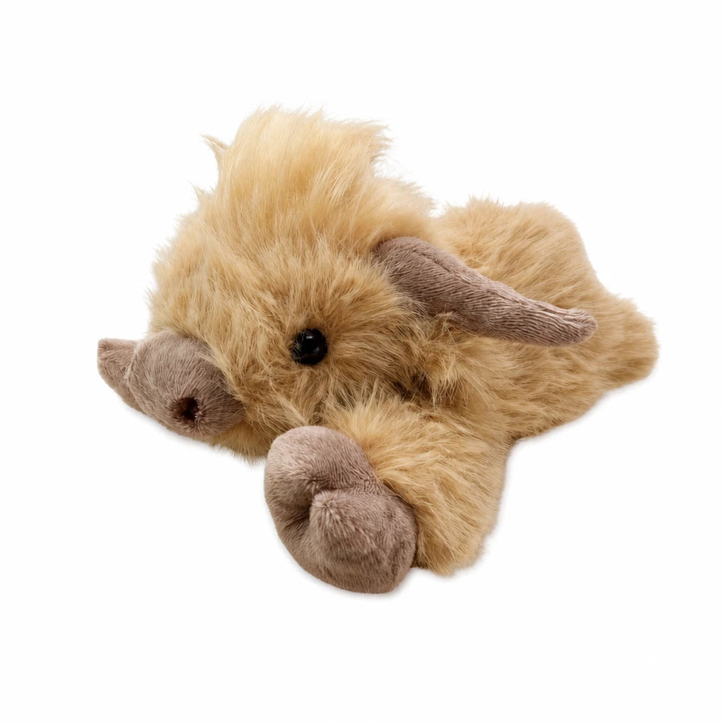 Weighted Highland Cow Plush with Calming Touch - 14in / 35cm · 17.5in / 45cm · 21in / 53cm