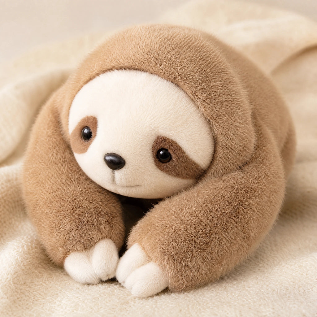 Weighted Stuffed Animals with Hugging Arms, Soft Plush - Détail matière