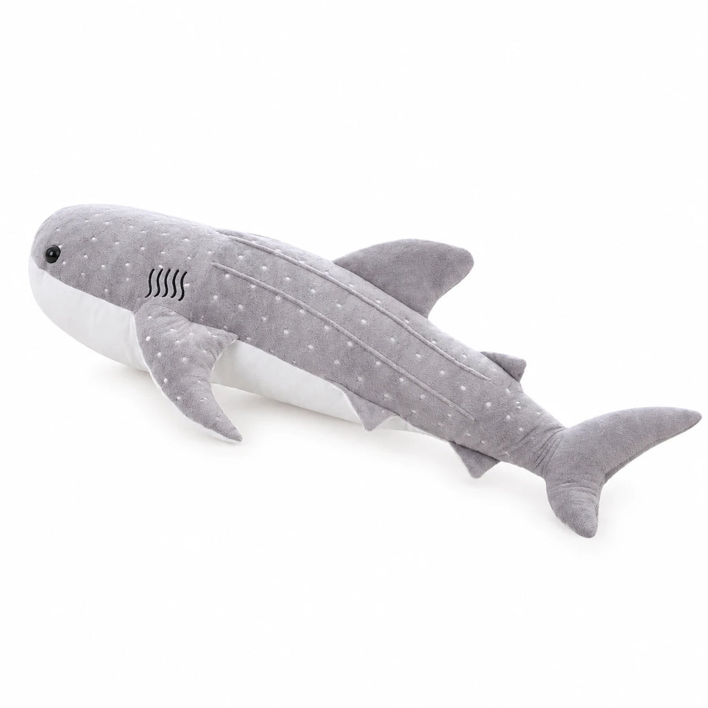 Whale Shark Plush with Spotted Pattern and Soft Cotton - 20in / 50cm / Gray … (5 tailles)