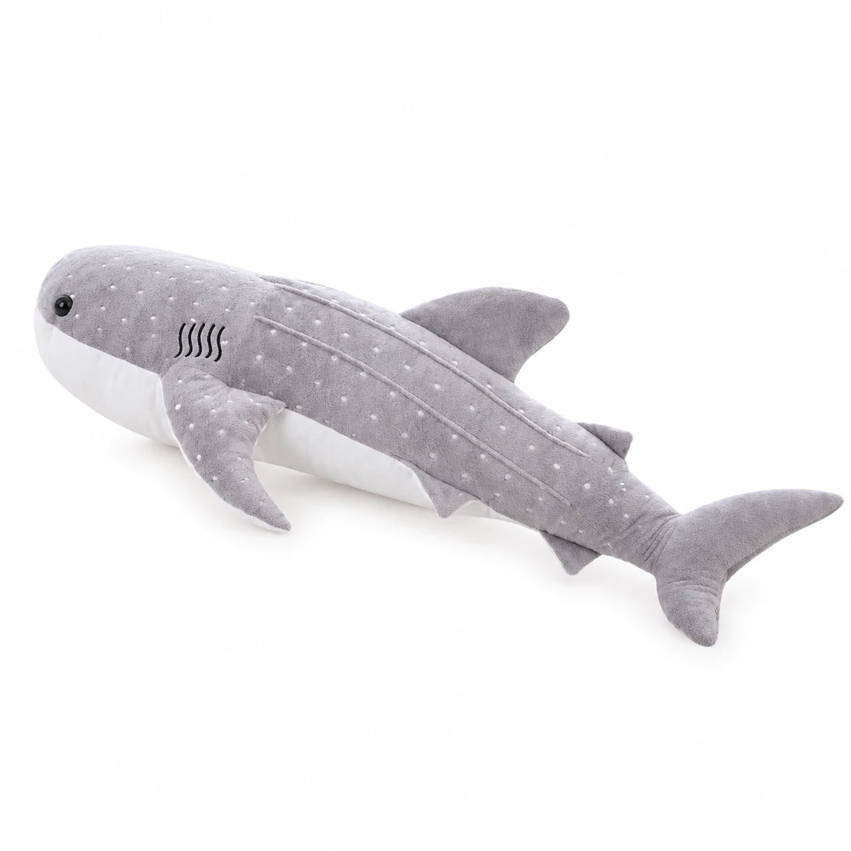 Whale Shark Plush with Spotted Pattern and Soft Cotton - 20in / 50cm / Gray … (5 tailles)