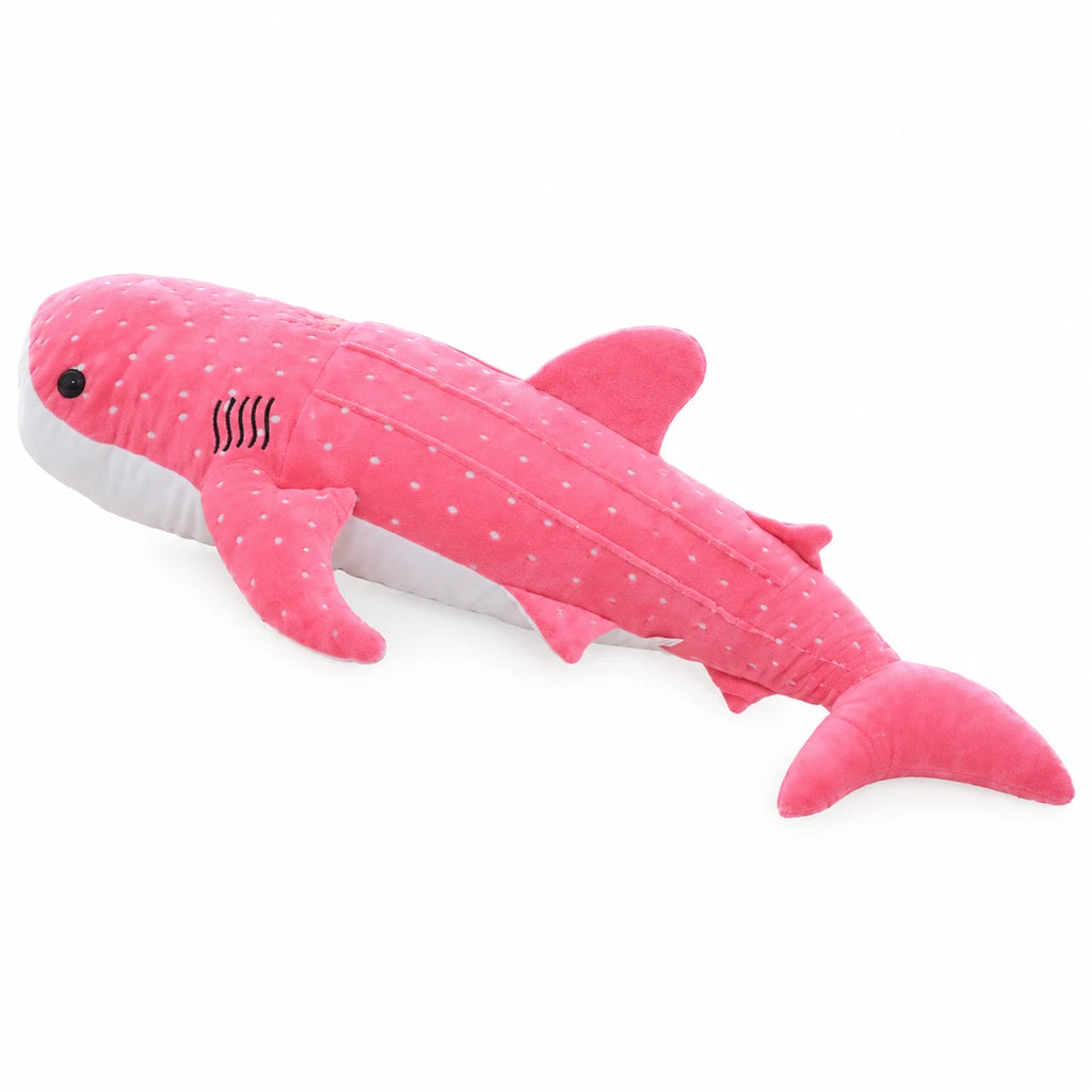 Whale Shark Plush with Spotted Pattern and Soft Cotton - 20in / 50cm / Pink … (5 tailles)