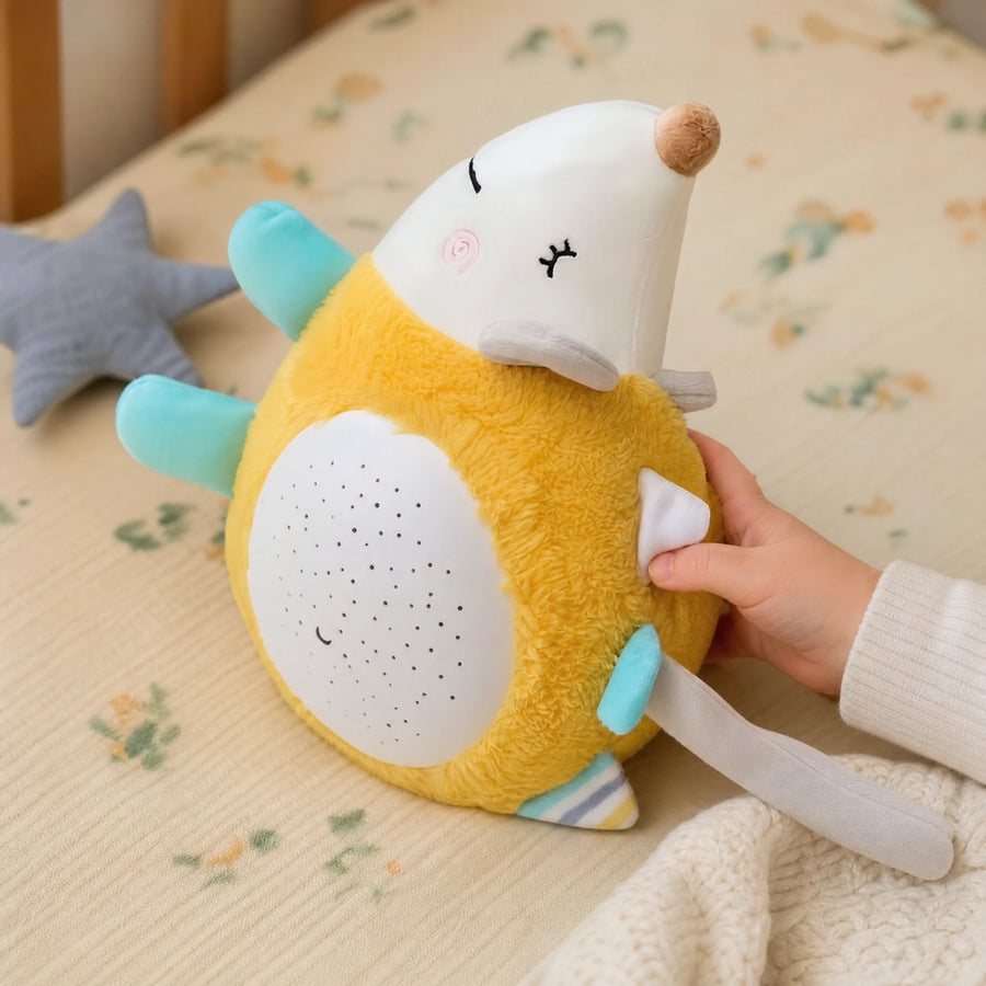 White Noise Hedgehog Plush with Soothing Sounds - Utilisation du produit